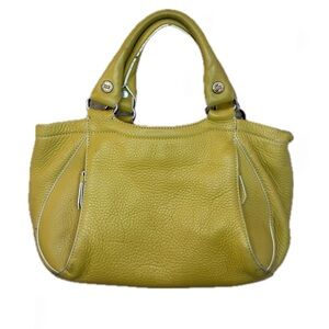 Cole Haan Vibrant Yellow Leather Shoulder Bag